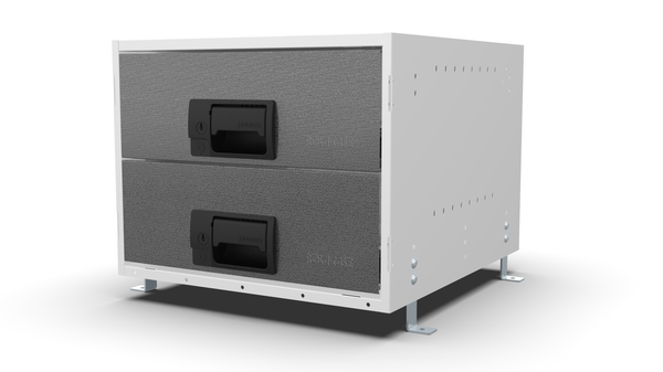 RCKIT40/4 van storage drawer front view 