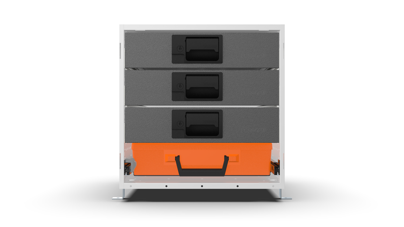 RCKIT40/9 van drawer front view shot