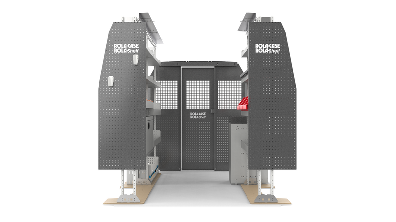 Ram Promaster 136" WB Standard & High Roof - General Bin Package Kit Front View