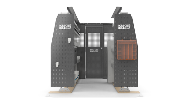 Mercedes Sprinter 144" WB Standard Roof - HVAC Bin Package Kit Front View