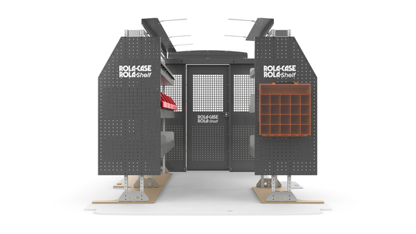 Ford Transit 130" Low Roof America's Most Popular Bin Package Front View