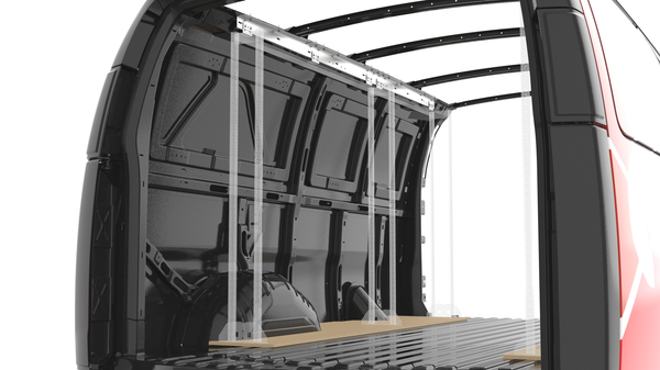 Chevy Express 135" WB - Roof & Floor Anchor Kit #RSVAKIT135CE19