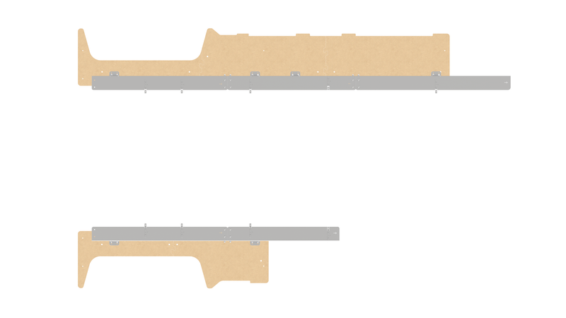 Ram ProMaster 159" WB High Roof - Roof & Floor Anchor Kit #RSVAKRPM159HR20