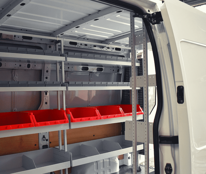 52" Floor Mount Van Shelf Depth: 16" #RSSHL/126/1